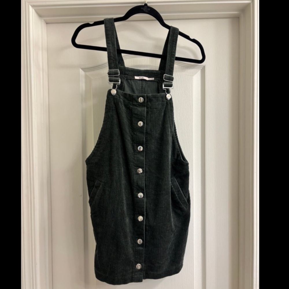 Juniors Corduroy Mini Dress